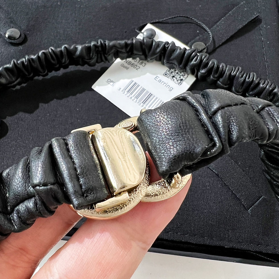 Thumbnail: double c lambskin belt waist chain – CHL219