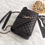 Thumbnail: oversized leather shoulder bag with top handle – SLY143