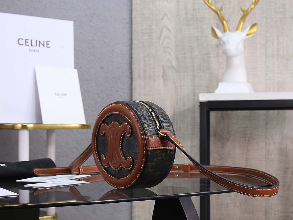 Celine Mooncake Bag Large | Spring 2022 Triomphe Big Size Celine Dupe