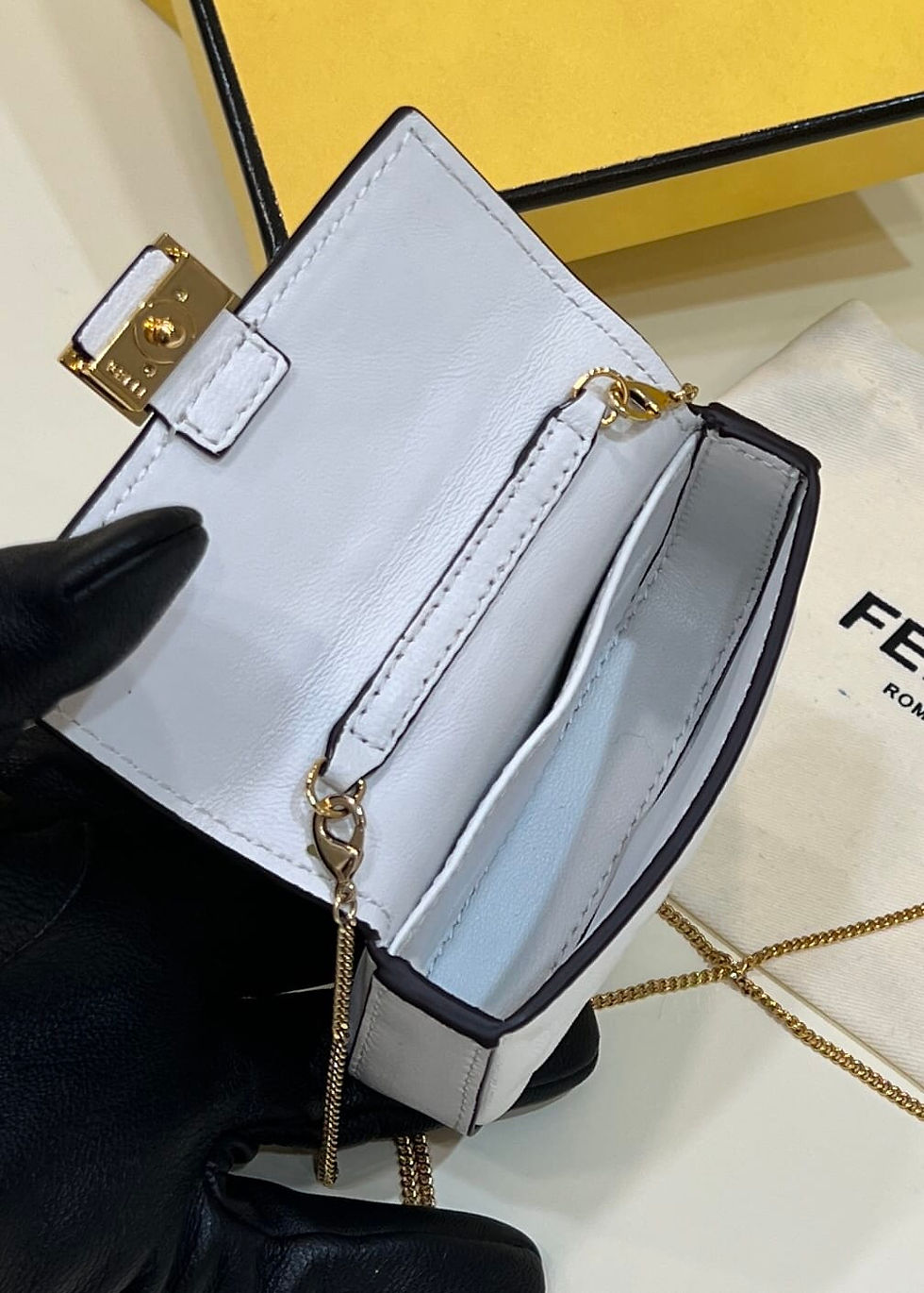 Thumbnail: Designer Bag Leather Bag FND
