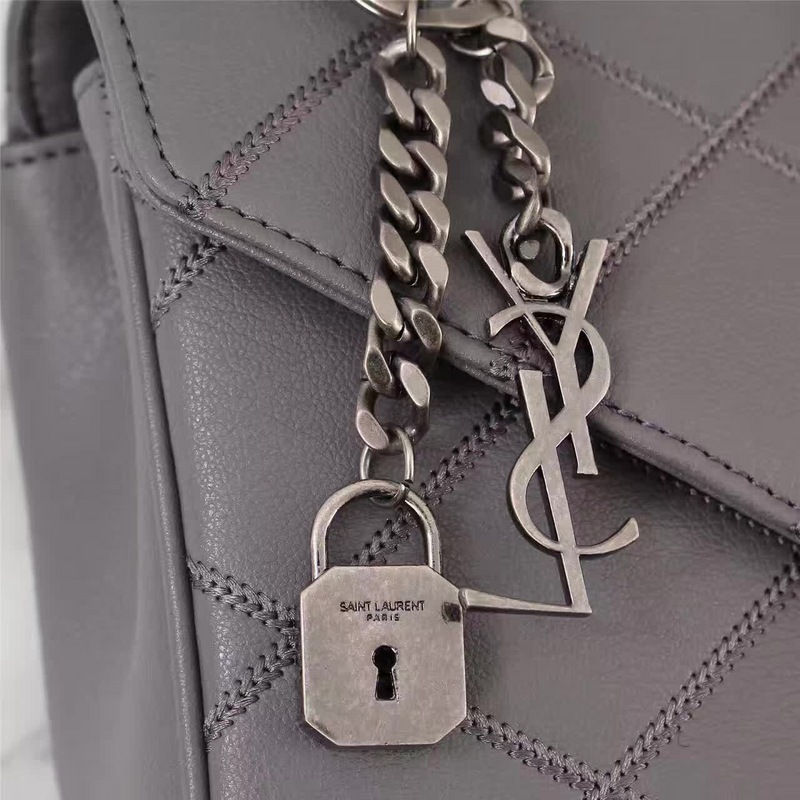 Thumbnail: foldable leather shoulder bag with top handle – SLY187