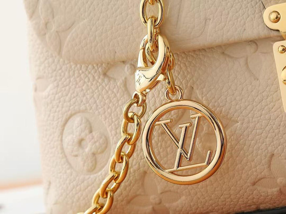 Thumbnail: Designer Leather bag made-liene -LOV001