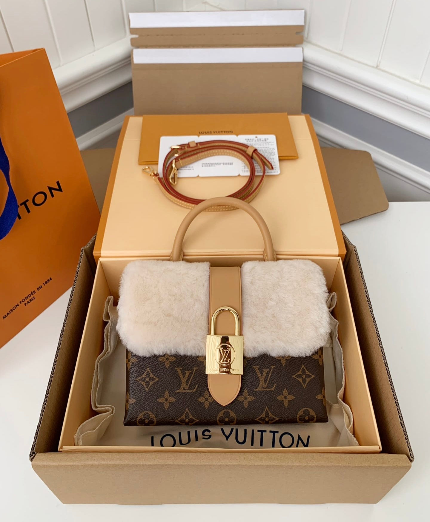 Designer Bag Leather Bag LOV Bags - 5830