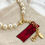 Thumbnail: VALENTINO Pearl Necklace