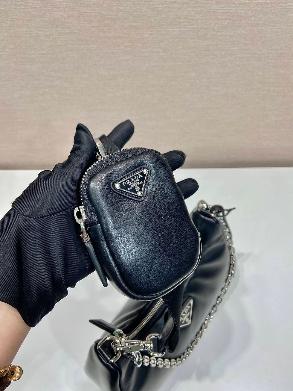 Thumbnail: Designer Bag Leather Bag PRDA