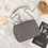 Thumbnail: textured leather crossbody bag with zipper closure – SLY126