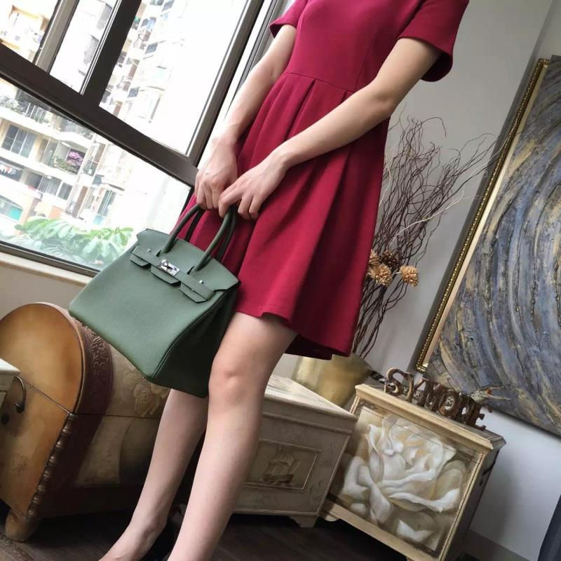 Thumbnail: rectangular leather with top ha – HRM192