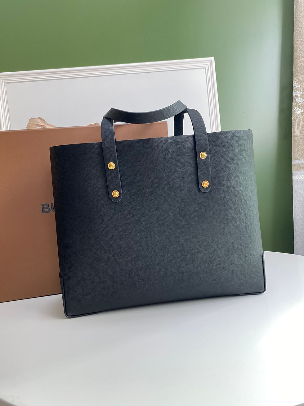 Thumbnail: Large Bur Embossed Badge Tote Bag – BUR229