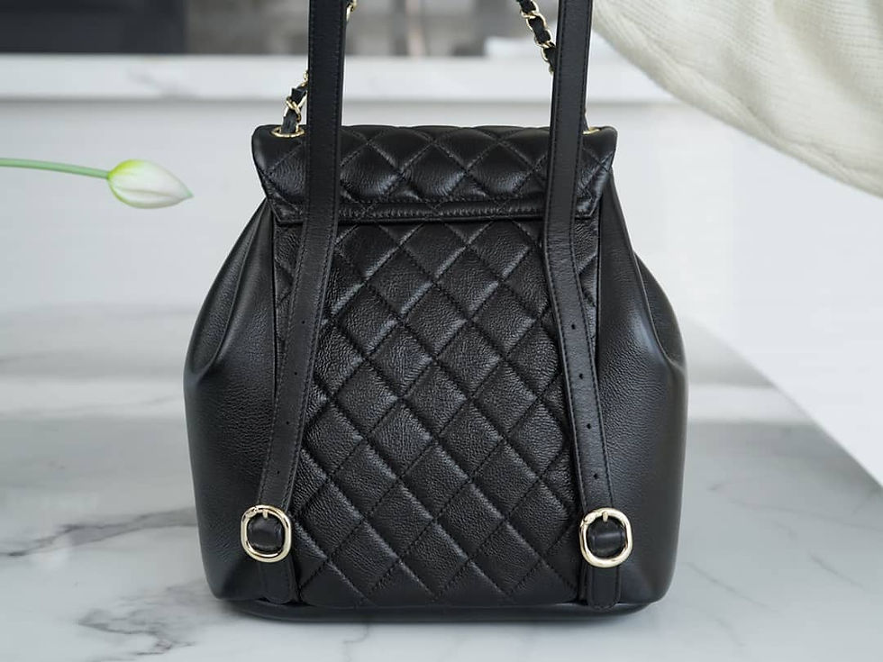 Thumbnail: Designer Bag Leather Backpack CNL - 1199
