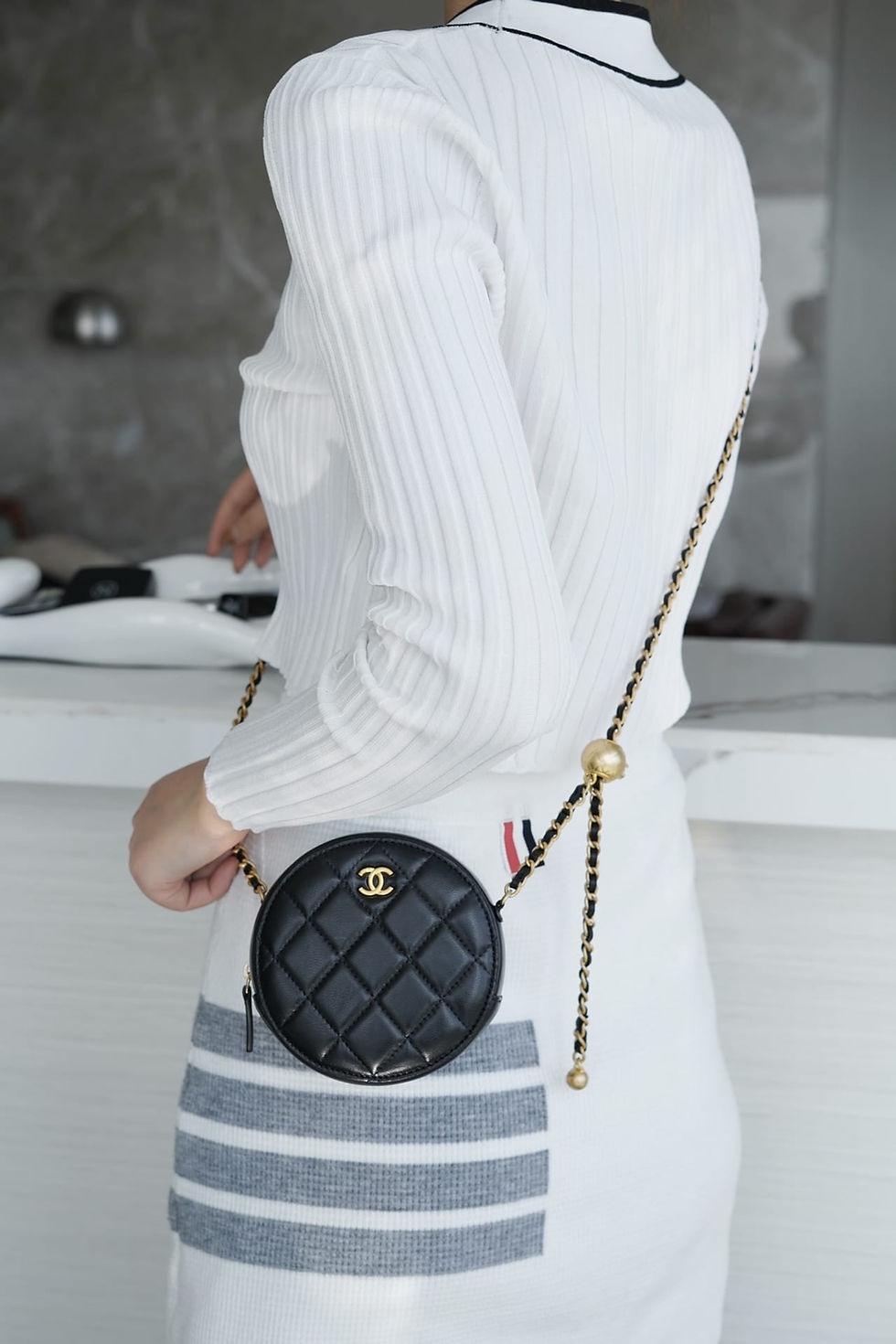 Thumbnail: Designer Bag Leather Bag CNL - 1138