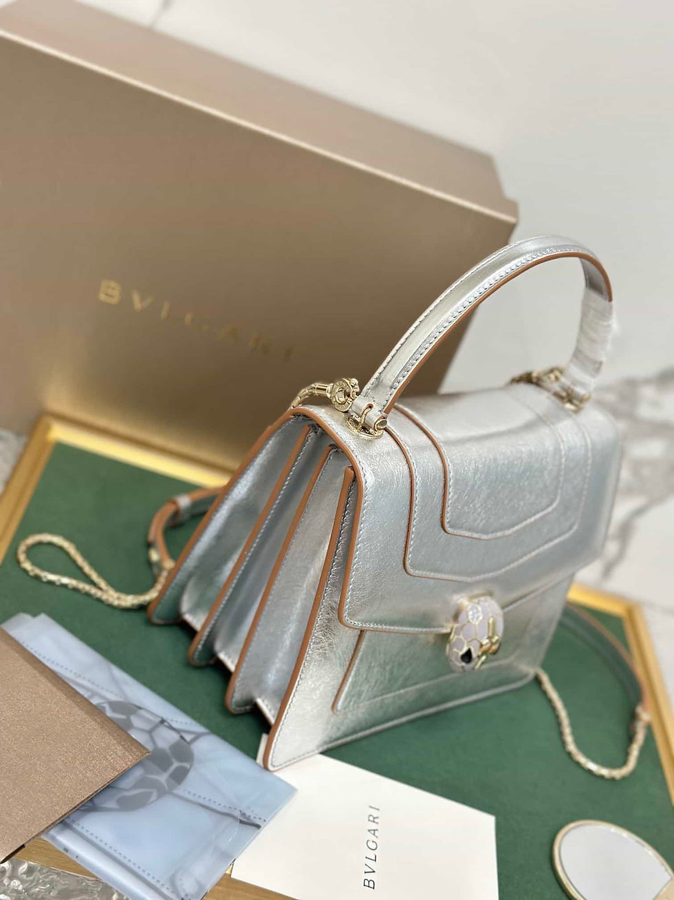Miniaturbild: Designer Bag Leather Bag BVLG