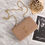 Thumbnail: oversized leather crossbody bag with gold hardware – SLY133