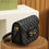 Thumbnail: Gucci Replica Horsebit 1955 Denim Bag – Fake Gucci Knock Off Black Saddle