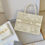Thumbnail: Designer embroidery tote – DOR206