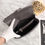 Thumbnail: compact leather shoulder bag with magnetic flap – SLY182
