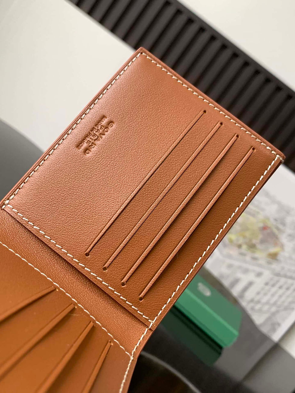Thumbnail: sleek nylon wallet with card pockets – GOY23
