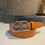 Thumbnail: Balenciaga 3.0cm lock buckle BB belt