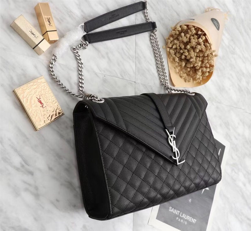 Thumbnail: foldable leather shoulder bag with magnetic flap – SLY181