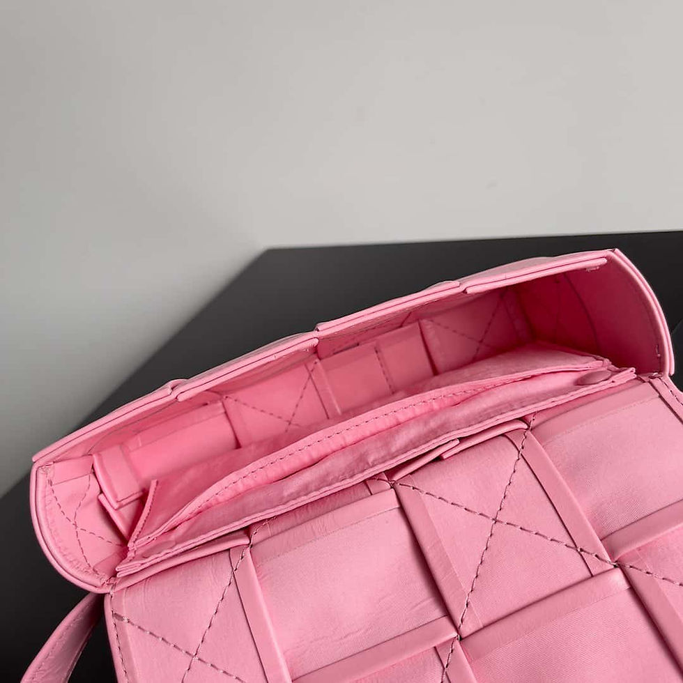 Thumbnail: Baodie's Family Cassette Weaving Three Grids Mini Bag – BOT44
