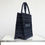 Thumbnail: CHRISTIAN DIOR  Velvet Cannage Large Book Tote Navy Blue Replica Tote Bag