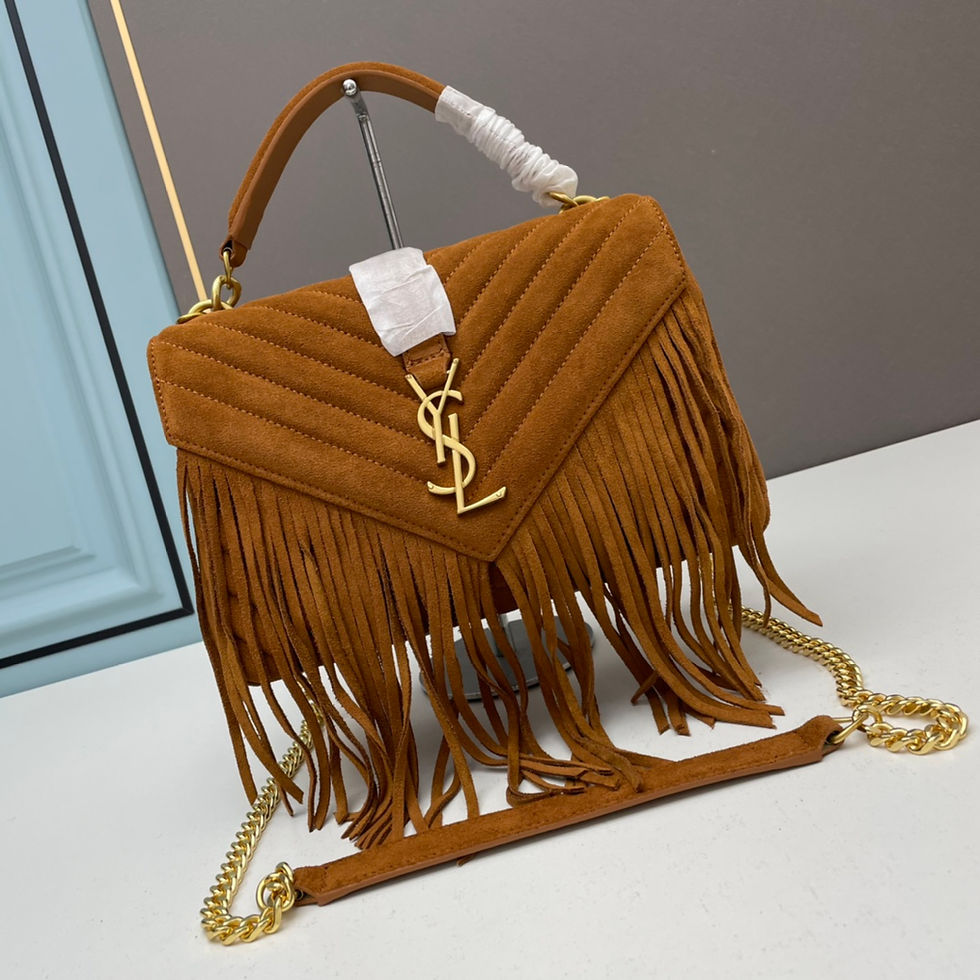 Thumbnail: quilted leather crossbody bag with gold hardware – SLY194