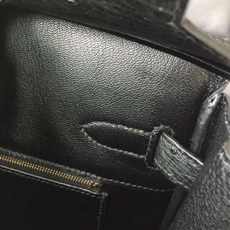 Thumbnail: rectangular leather with top ha – HRM146