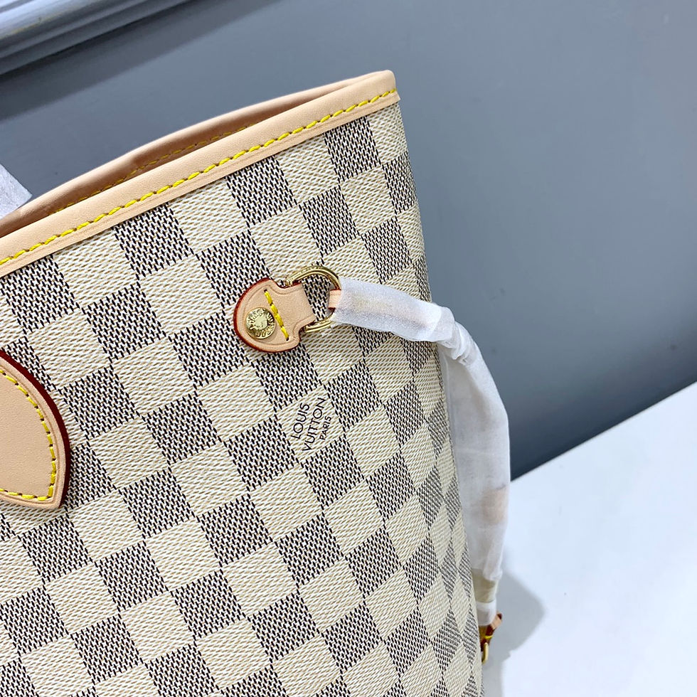 Thumbnail: Neverfull Mm Damier Azur Canvas Tote Bag – LUV477