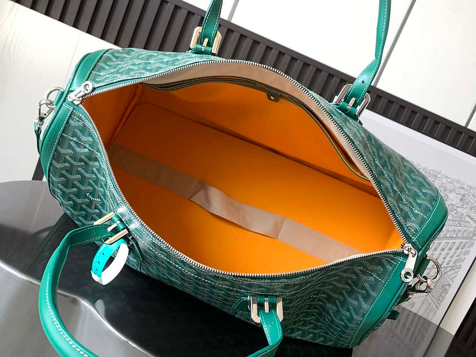 Thumbnail: elegant textile clutch with inner divider – GOY64