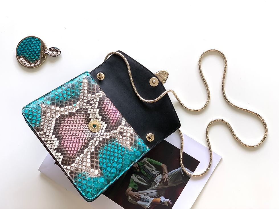 Thumbnail: Designer Bag Leather Bag BVLG