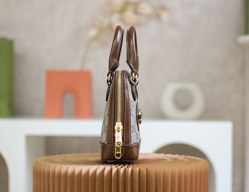 Thumbnail: Replica Gucci Mini Shell – Horsebit White Fake Gucci Knock Off Bag