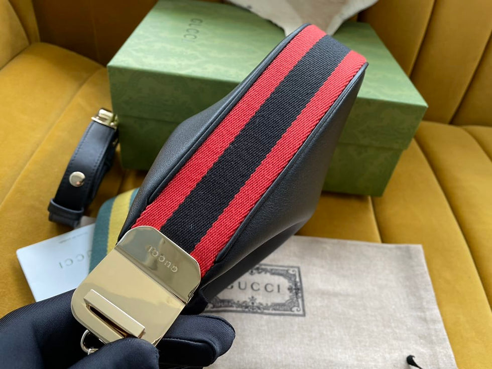 Thumbnail: Gucci Replica Attache Bag – Fake Gucci Knock Off Crescent G Hook