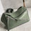 Thumbnail: Modern soft fabric clutch with chain st… – LOE41