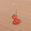 Thumbnail: Qeelin Kirin hollow imitation coral lace paper-cut gourd necklace