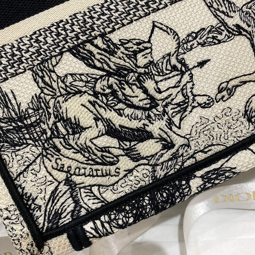 Miniaturbild: Designer Bag Doir Book Tote - 948