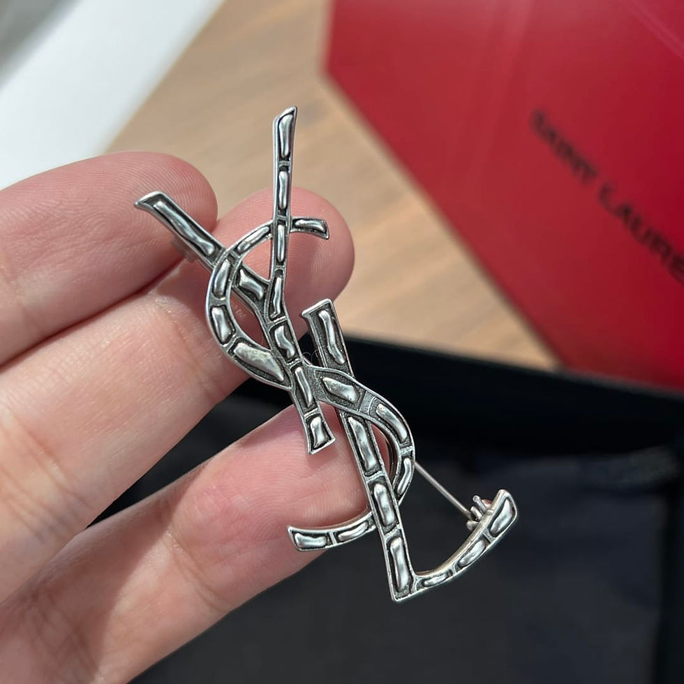 Thumbnail: Saint Laurent YSL brooch