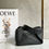 Thumbnail: Modern soft leather tote bag with card … – LOE18