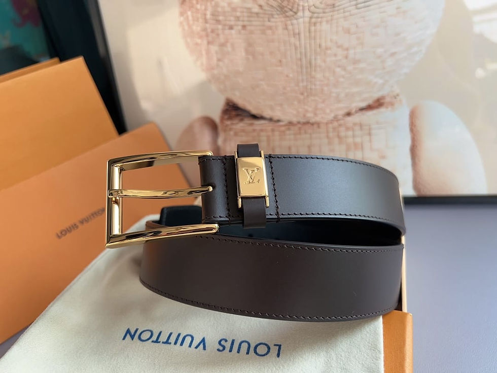 Thumbnail: Metal Buckle Men'S 35Mm Vendome Belt – LUV702