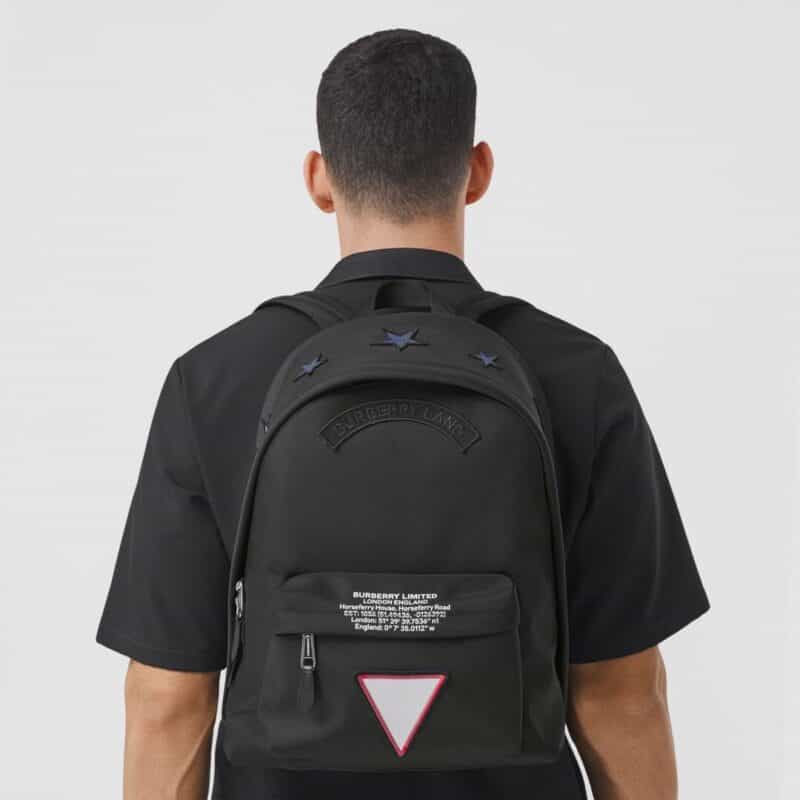 Thumbnail: 's New Stamped Nylon Backpack – BUR66