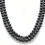 Thumbnail: Black Hematite Mala,108 Beaded Necklace,8mm Pray Bead Mala,Gemstone Necklace
