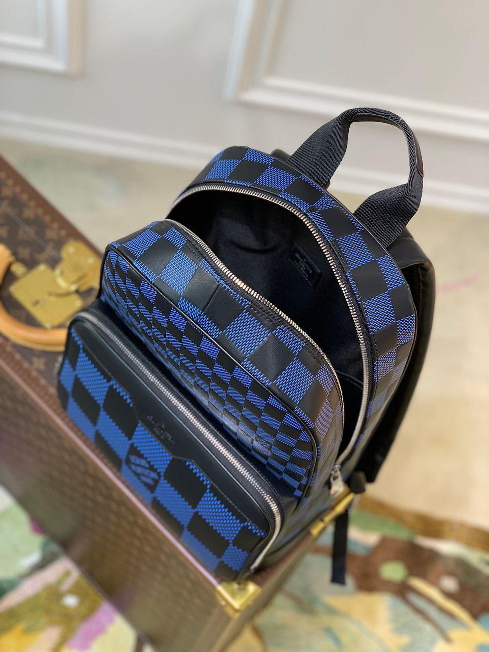 Thumbnail: Lov Campus Backpack Navy Blue – LUV563