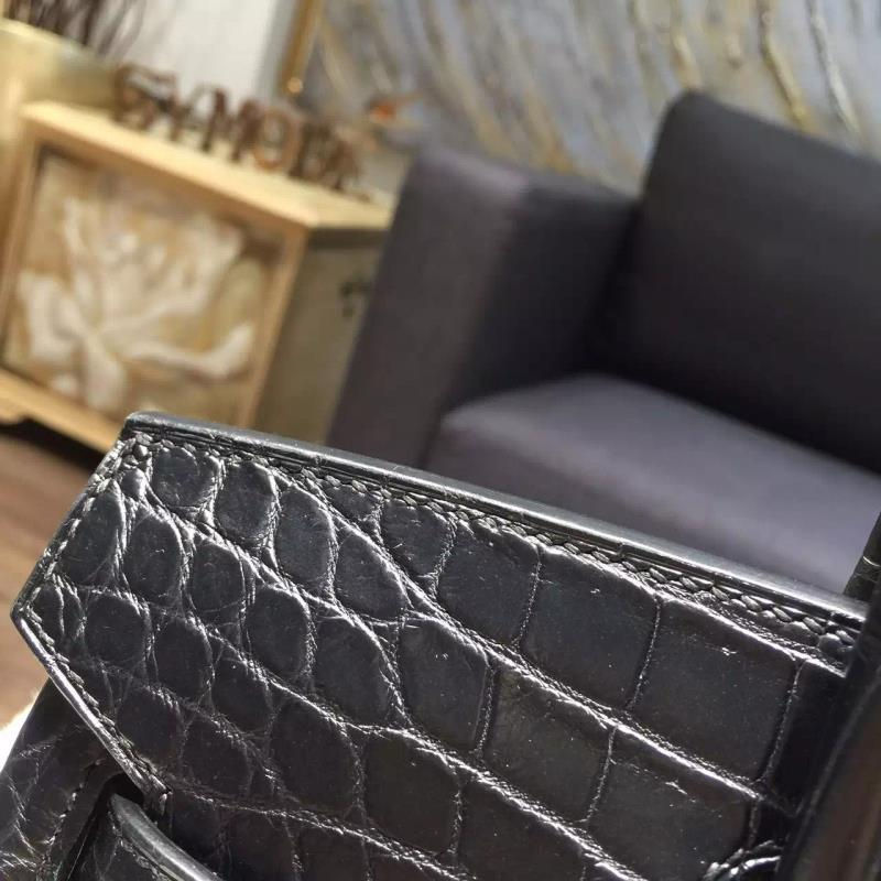 Thumbnail: rectangular leather with top ha – HRM151