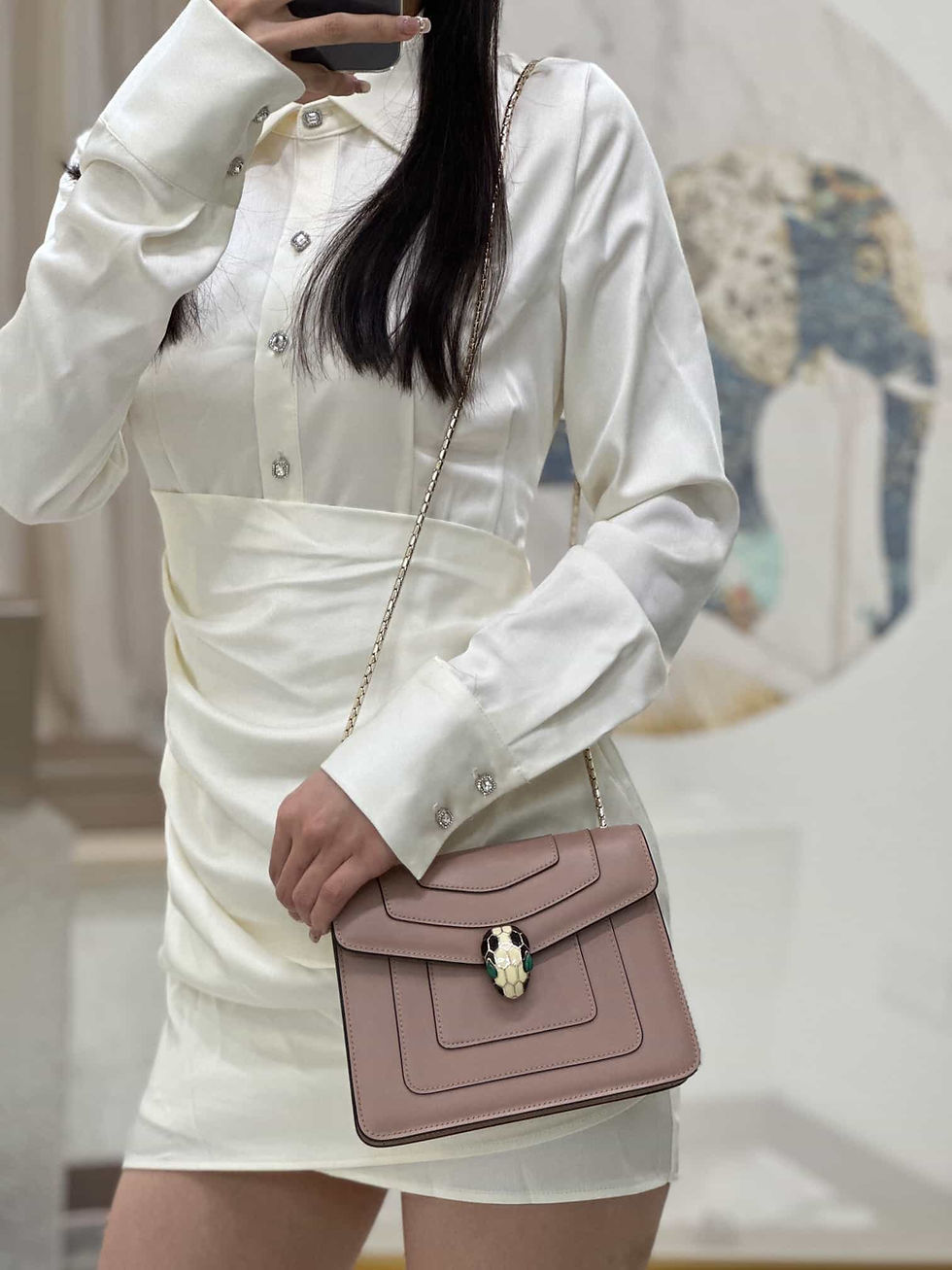 Thumbnail: Designer Bag Leather Bag BVLG