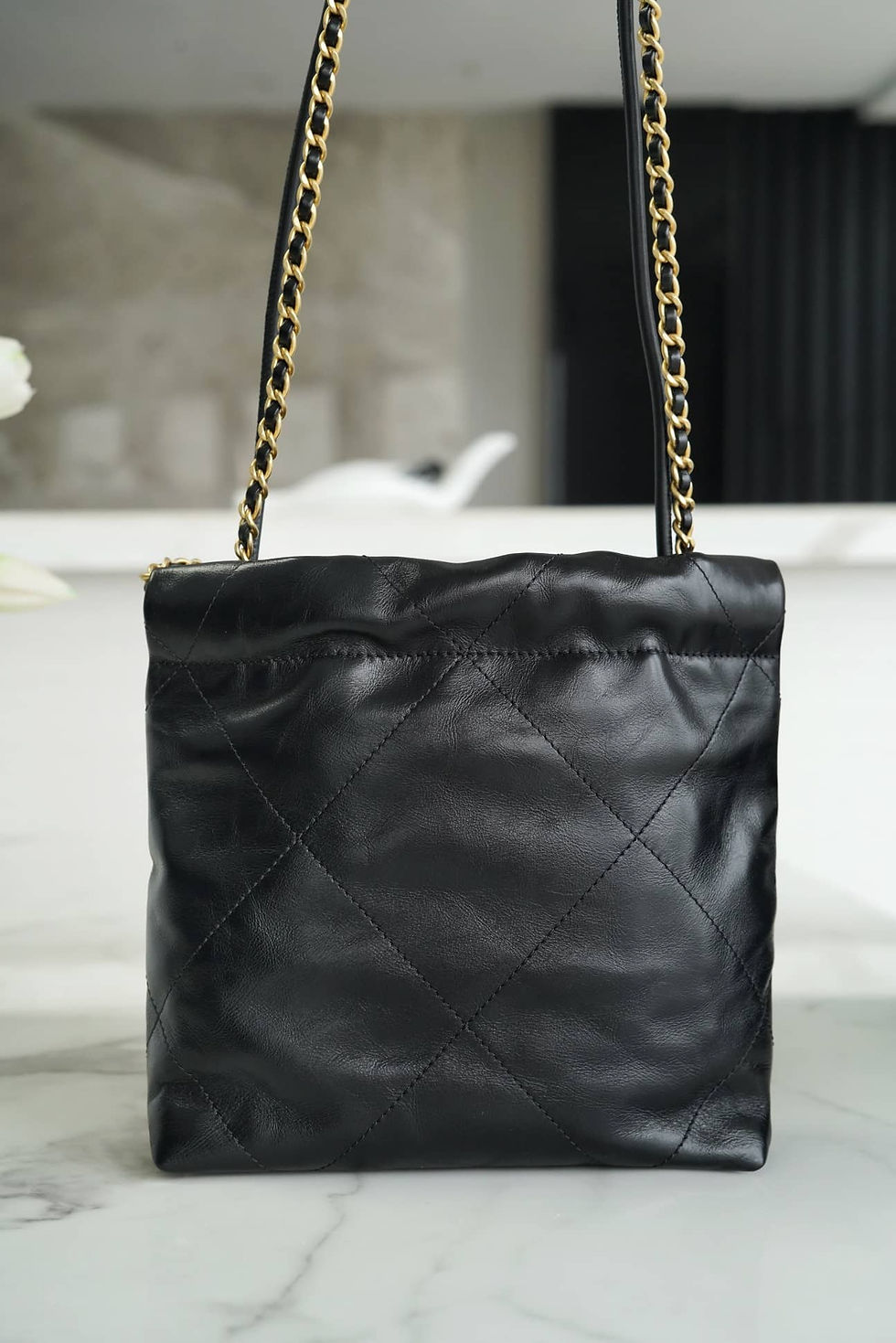 Thumbnail: 23s spring and summer new 22mini bag original leather black – CHL139