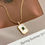 Thumbnail: Chopin HAPPY DIAMONDS ICONS Square Necklace