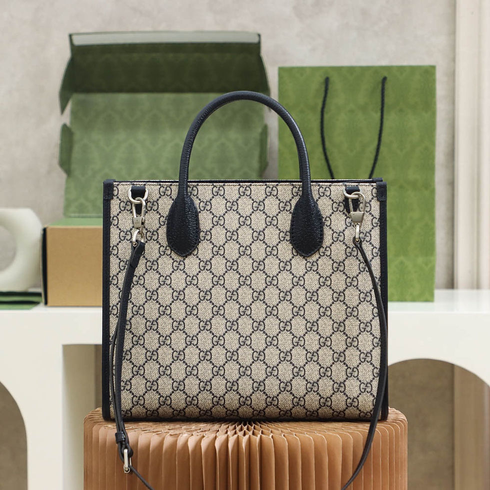 Thumbnail: Gucci Replica Double G Tote – Fake Gucci Knock Off Interlocking Small Bag