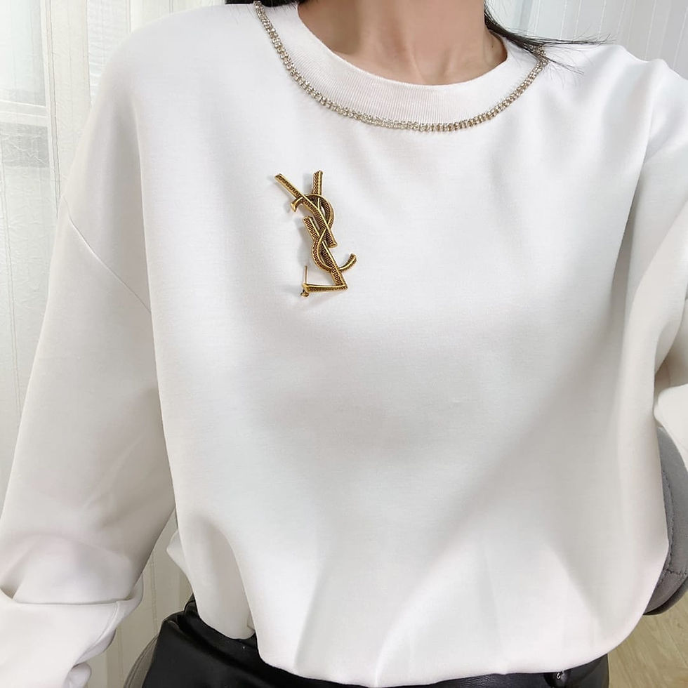 Thumbnail: Saint Laurent YSL brooch | Fashion Haven