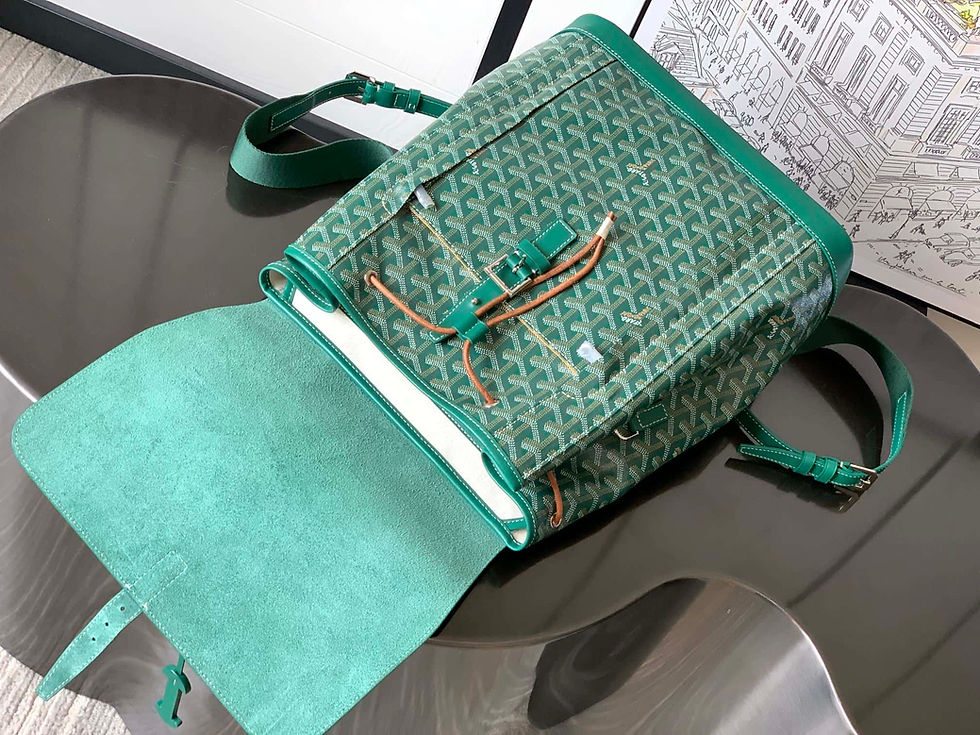 Thumbnail: Goyard Alpin MM Coated Canvas Backpack