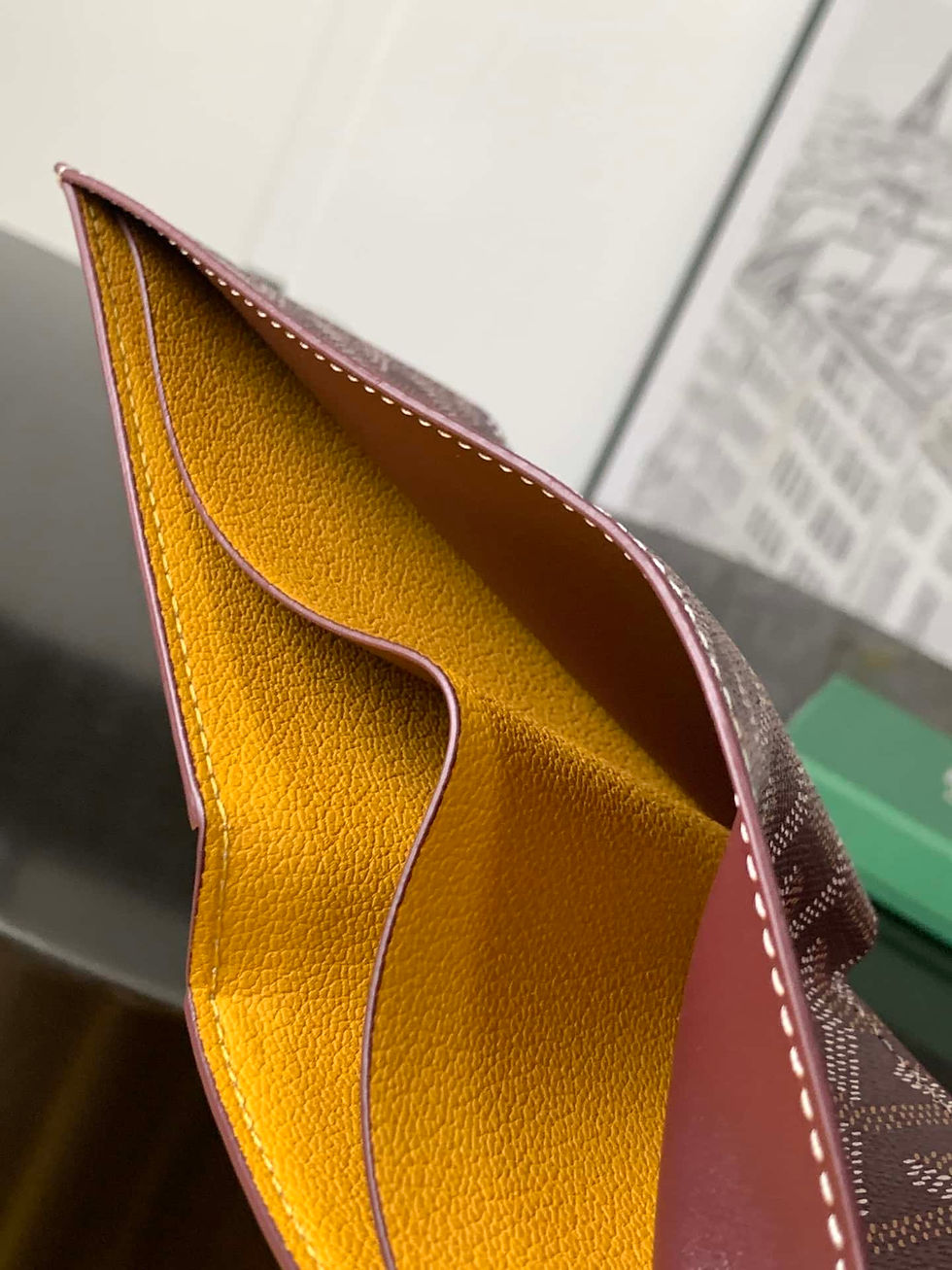 Thumbnail: foldable nylon pouch with card pockets – GOY29