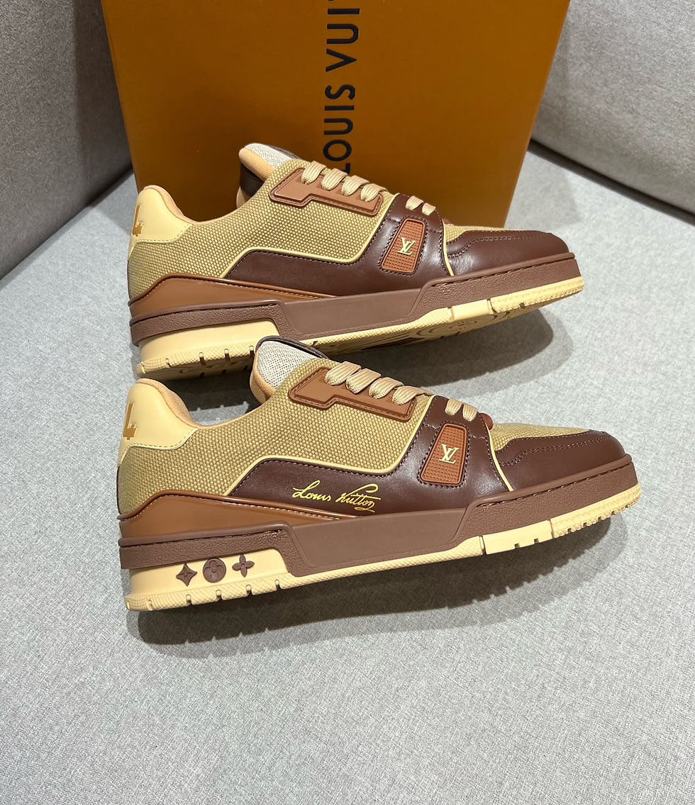 Thumbnail: LV Trainer Sneaker Fake LV Shoes | Fake Louis Vuitton  LV Replica