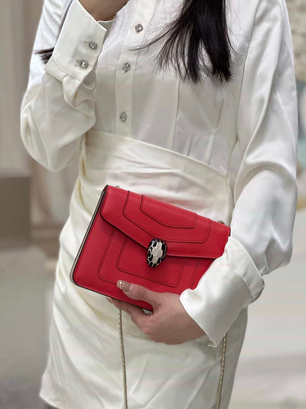 Thumbnail: Designer Bag Leather Bag BVLG